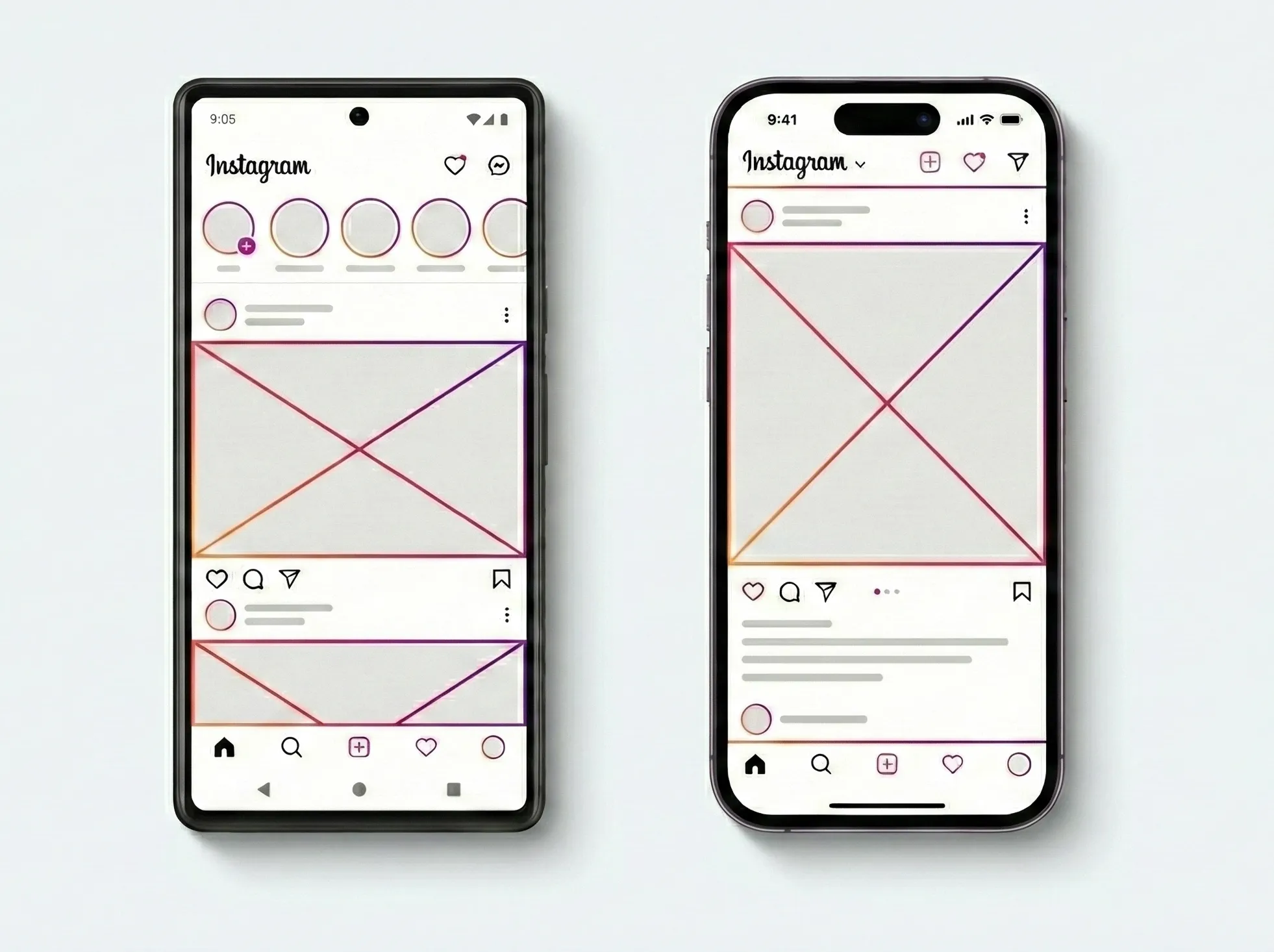 インスタグラムのイメージイラスト